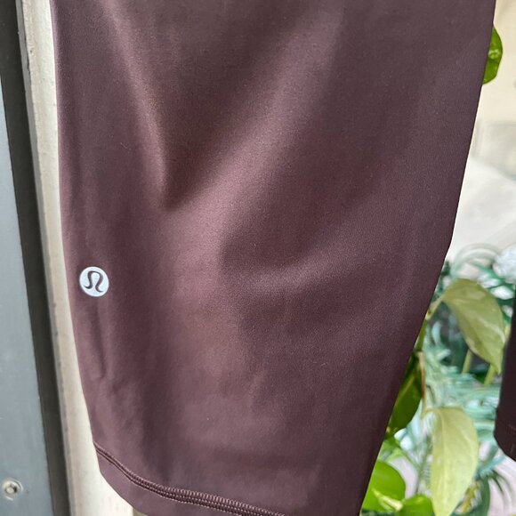 Lululemon brown capris size 12 woman - Picture 3 of 7